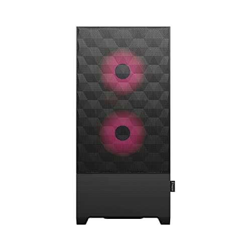 Fractal Design Pop Air ATX Mid Tower Pink / Black Tempered Glass Side Panel image