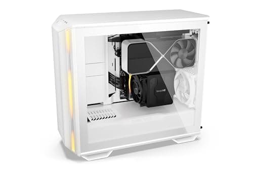 be quiet! Dark Base 701 ATX Mid Tower White Tempered Glass Side Panel image