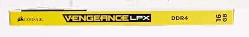 Corsair Vengeance LPX Black / Yellow DDR4-3600 CL18 16GB (2x8GB) image