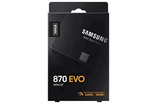 Samsung 870 Evo 500 GB SSD 2.5" SATA image