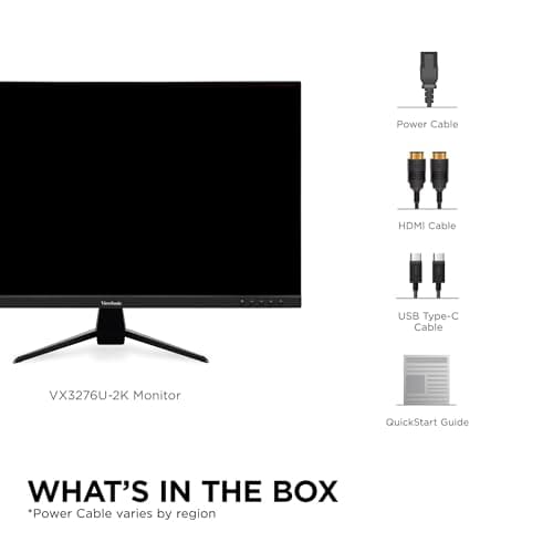 ViewSonic VX3267U-2K 31.5" 1440p 75Hz IPS Monitor image