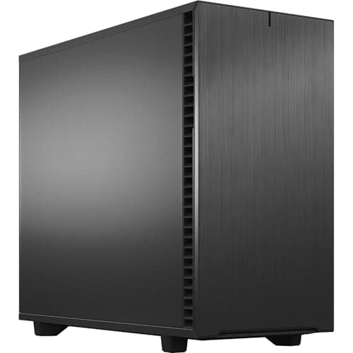 Fractal Design Define 7 Gray Solid Brushed Aluminum/Steel E-ATX Silent Modular Mid Tower Computer Case image