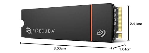 Seagate FireCuda 530R w/Heatsink 2TB SSD M.2 PCIe 4.0 NVMe image