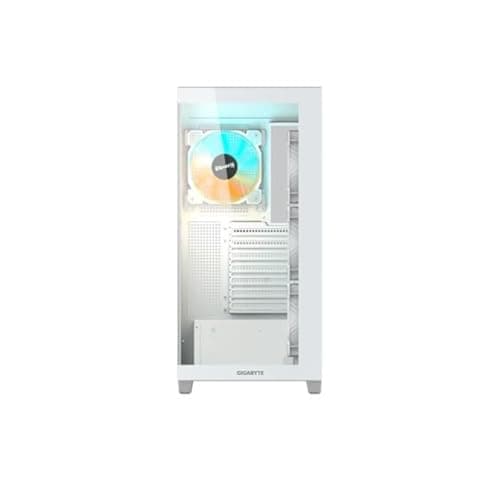 Gigabyte C500 PANORAMIC STEALTH ATX Mid Tower White Tempered Glass Side Panel image