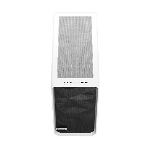 Fractal Design Meshify 2 Clear Tempered Glass ATX Mesh Mid-Tower Computer Case - White image