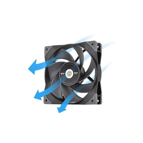 Thermaltake SWAFAN GT12 120mm Black PWM 58.17 CFM image