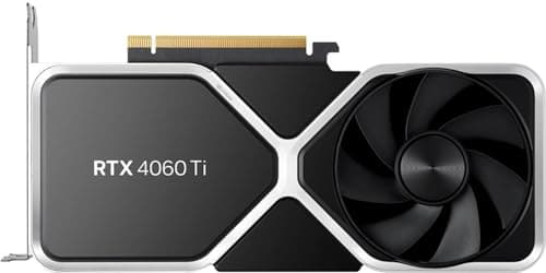 NVIDIA Founders Edition GeForce RTX 4060 Ti 8GB GDDR6 Black / Silver image