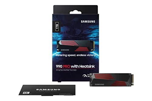 Samsung 990 Pro w/Heatsink 1TB SSD M.2 PCIe 4.0 NVMe image