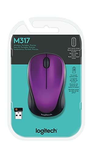 Logitech M317 Wireless/Wired Optical Mouse image