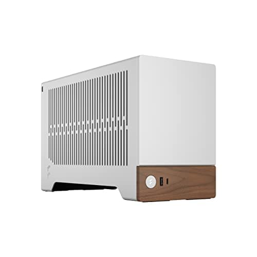 Fractal Design Terra Silver Mini-ITX Small Form Factor PC Case with PCIe 4.0 Riser image
