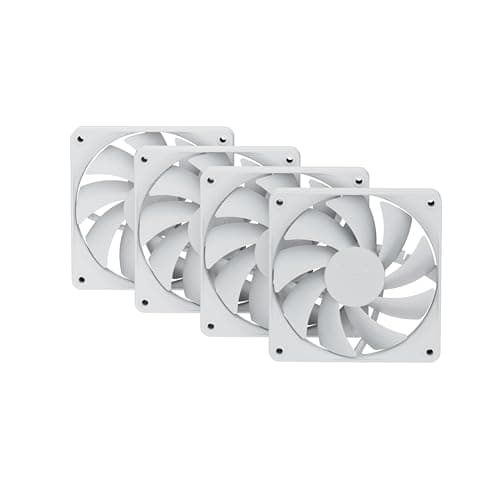 HYTE FA12 Fans 4-Pack Snow White main image