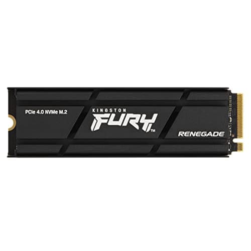 Kingston Fury Renegade 500GB SSD M.2 PCIe 4.0 NVMe with Heat Sink image