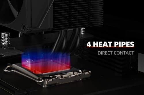 ID-COOLING FROZN A400 45.8 CFM Air 123mm Black image