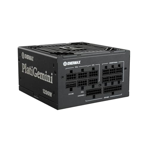 Enermax PlatiGemini Fully Modular ATX Power Supply - 1200 Watts ATX 3.1 - Black main image