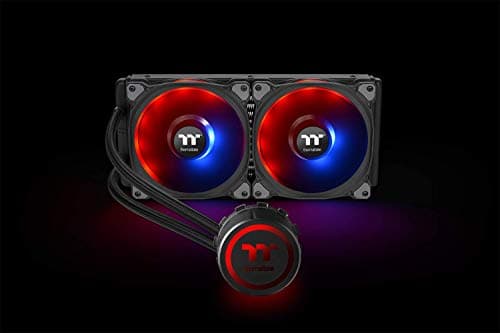 Thermaltake Floe DX RGB 280 TT Premium Edition Water 280mm 60.87 CFM Black / Gray image