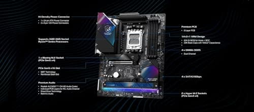 ASRock X870 Phantom Gaming Riptide WiFi AM5 DDR5 ATX image