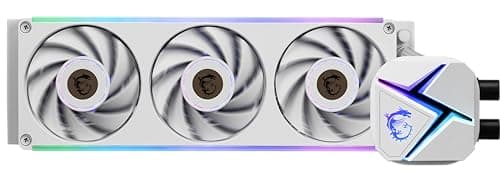 MSI MAG Coreliquid C360 V2 White - AIO ARGB CPU Liquid Cooler - 360mm Radiator image