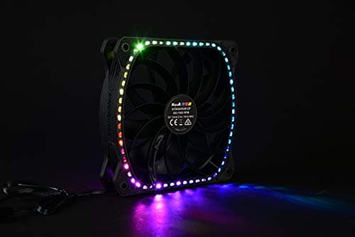 Enermax SquA 120mm Black RGB PWM 68.27 CFM 3-Pack image