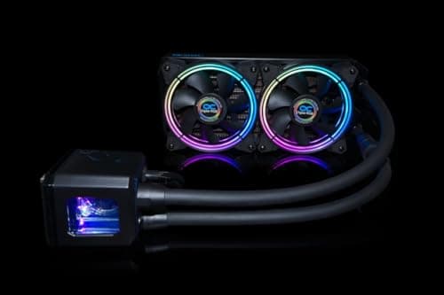 Alphacool Eisbaer Aurora Water 240mm 61.5 CFM Black image
