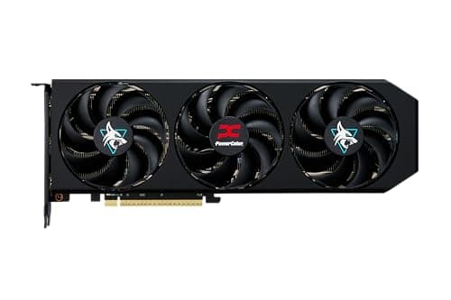 PowerColor Radeon RX 9060 XT Hellhound OC 16GB GDDR6 Black image
