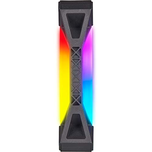 Corsair iCUE QL140 140mm Black PWM RGB 50.2 CFM 2-Pack image