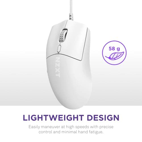 NZXT Lift 2 Symm Wired Optical Mouse image