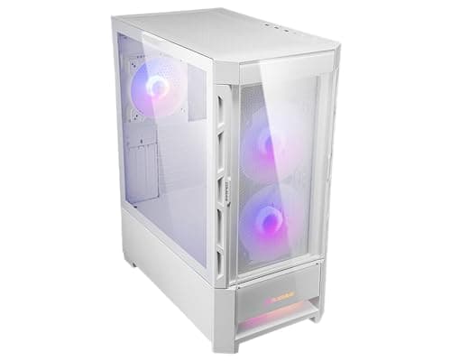 Cougar Duoface RGB ATX Mid Tower White Tempered Glass image