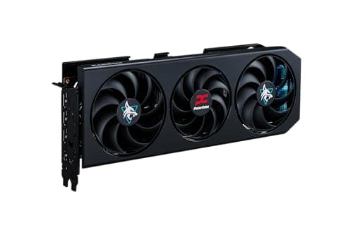 PowerColor Hellhound OC Radeon RX 9070 XT 16GB GDDR6 Black image