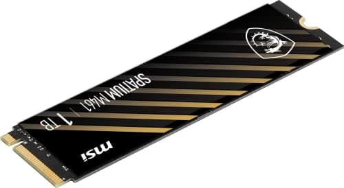 MSI SPATIUM M461 1TB SSD M.2-2280 PCIe 4.0 x4 NVMe image