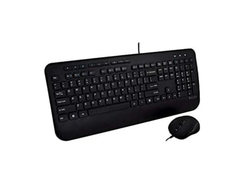 V7 Professional Wired Standard Keyboard With Optical Mouse image