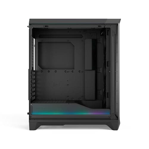 Fractal Design Meshify 3 Ambience Pro RGB ATX Mid Tower Black with Tinted Tempered Glass Side Panel and USB 3.2 Gen 2x2 Type-C, USB 3.2 Gen 1 Type-A image