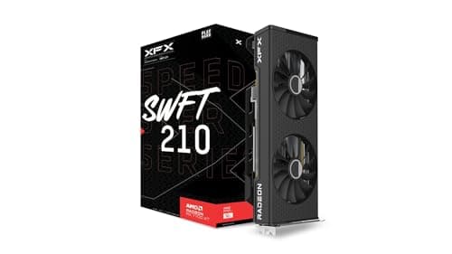 XFX Radeon RX 7700 XT Speedster SWFT 210 Core 12GB GDDR6 Black image