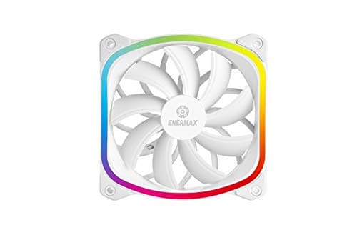 Enermax SquA 120mm White RGB PWM 68.27 CFM 1-Pack image