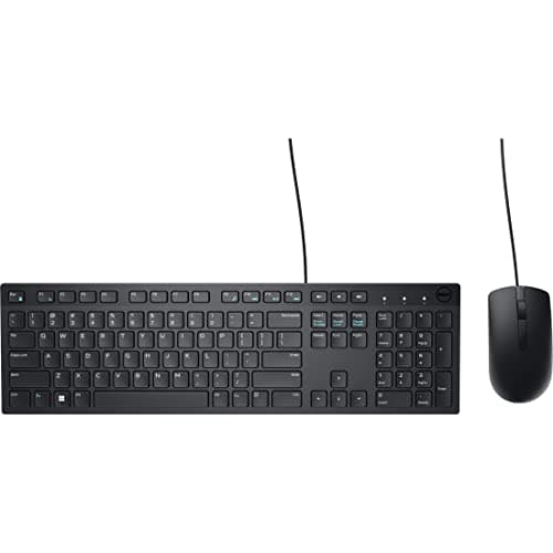 Dell KM300C Wired Standard Keyboard With Optical Mouse image