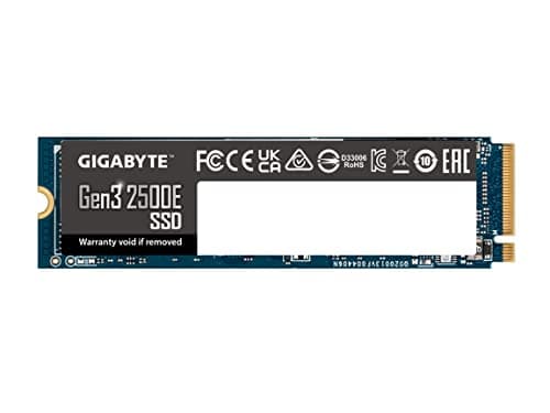 Gigabyte Gen3 2500E 1TB SSD M.2-2280 PCIe 3.0 X4 NVMe image
