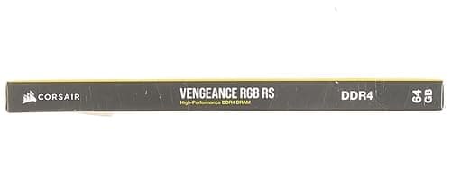 Corsair Vengeance RGB RS Black / Gray DDR4-3200 CL16 64GB (2x32GB) image
