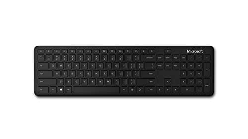 Microsoft QHG-00001 Wireless/Wired/Bluetooth Slim Keyboard with Optical Mouse image