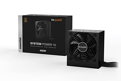 be quiet! System Power 10 Black ATX 450W Non-Modular 80+ Bronze Certified image