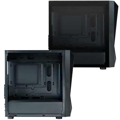 Cooler Master CMP 320 Micro ATX Mid Tower Black Tempered Glass Side Panel image