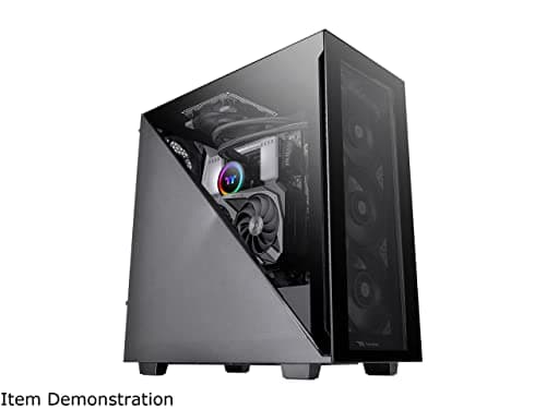 Thermaltake Divider 300 TG ATX Mid Tower Black Tempered Glass image