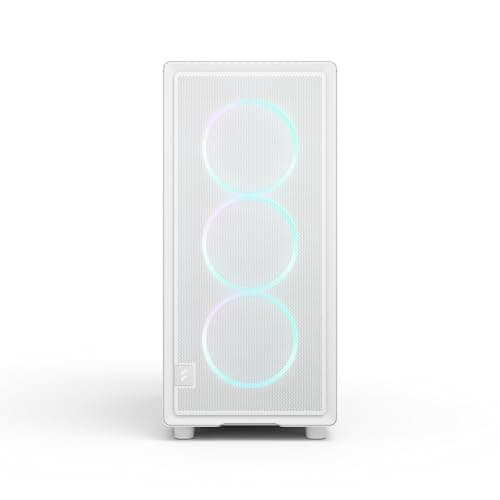 Fractal Design Epoch RGB ATX Mid Tower White Tempered Glass Side Panel image