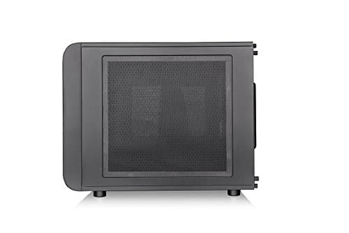 Thermaltake Core V21 Micro ATX Mini Tower Black with Acrylic Side Panel and USB 3.2 Gen 1 Type-A image