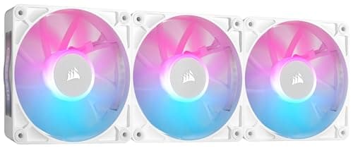 Corsair iCUE LINK RX120 120mm White RGB 74.2 CFM 3-Pack main image