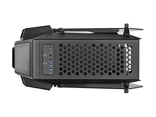 Thermaltake AH T200 Micro ATX Mid Tower Black Tempered Glass Side Panel with USB 3.2 Gen 2 Type-C and USB 3.2 Gen 1 Type-A image