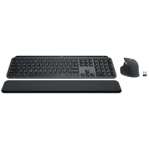 Logitech MX Keys S Bluetooth/Wireless/Wired/Wired Slim Keyboard With Laser Mouse main image