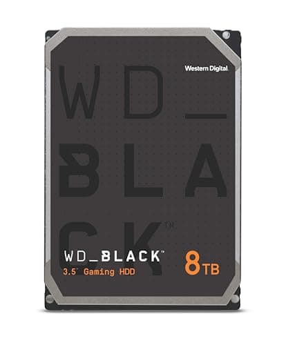Western Digital WD_BLACK 8TB HDD 7200RPM 3.5" SATA 6.0 Gb/s Internal image