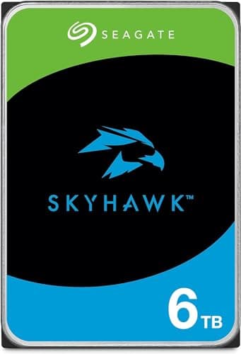 Seagate SkyHawk Surveillance +Rescue 6TB HDD 5400RPM 3.5" SATA image