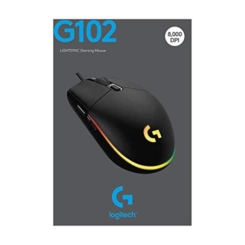 Logitech G102 LIGHTSYNC RGB Wired Optical Gaming Mouse image