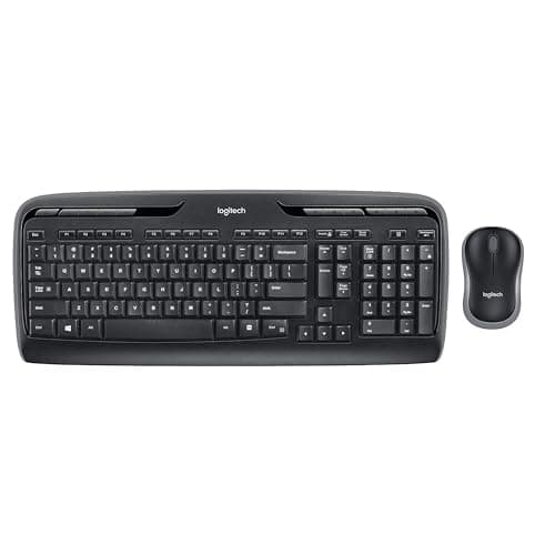 Logitech MK320 Wireless Standard Keyboard With Optical Mouse image