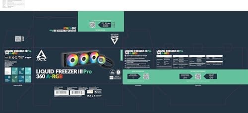 ARCTIC Liquid Freezer III Pro A-RGB Water 360mm 77 CFM Black image